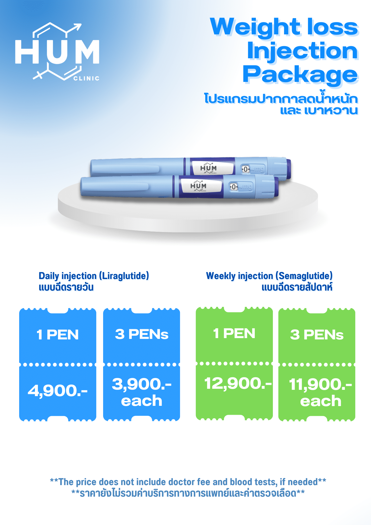 weight loss pen weight loss injection package