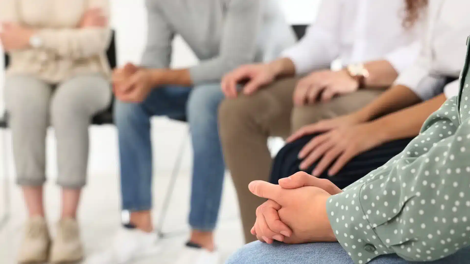 A group therapy session at H.U.M. psychiatry clinic in Bangkok