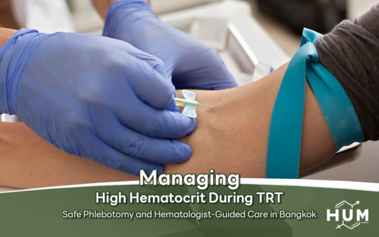 Managing High Hematocrit During TRT — Safe Phlebotomy and Hematologist-Guided Care in Bangkok