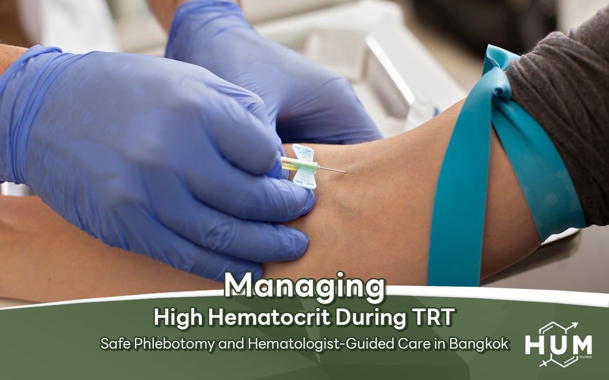 Managing High Hematocrit During TRT — Safe Phlebotomy and Hematologist-Guided Care in Bangkok