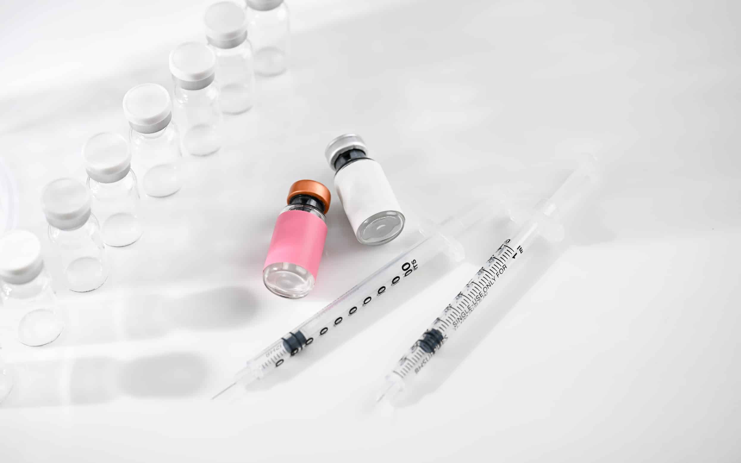 A vial of BPC-157 at a licensed clinic in Bangkok.