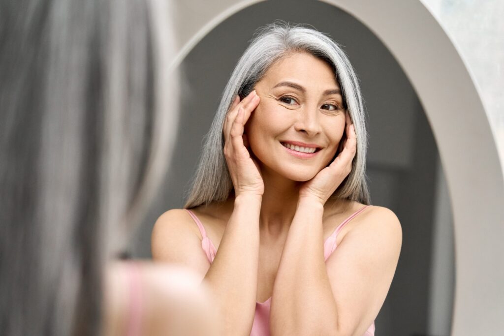 A woman concerned with aging who has studied the benefits of Epithalon.